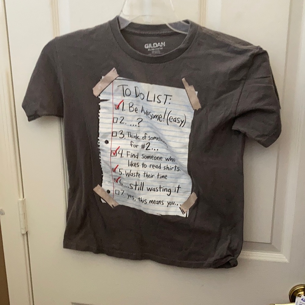 Children’s short sleeved tee xl